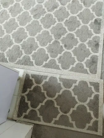 فرش ماشینی ساوین کد 4045 زمینه طوسی