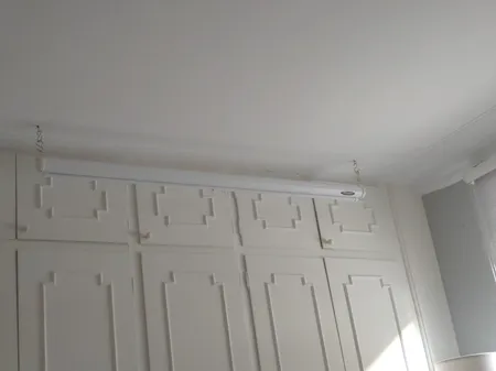 پرده نمایش دستی پروژکتور اسکوپ سایز 180cm