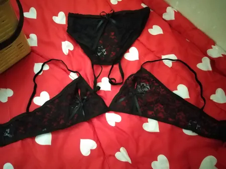 ست سوتین و شورت زنانه کد D17