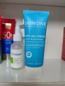 تجریه خرید ژل کرم مرطوب کننده اسکین وان مدل هیال حجم 40 میلی لیتر