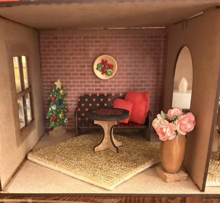 اسباب بازی مدل خانه عروسکی دو طبقه