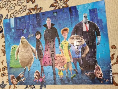 پازل 100 تکه مدل هتل ترانسیلوانیا کد 03510