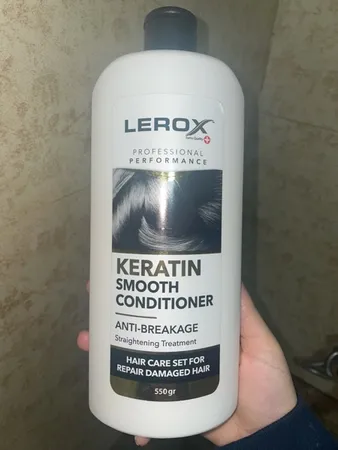 نرم کننده مو لروکس مدل Keratin وزن 550 گرم