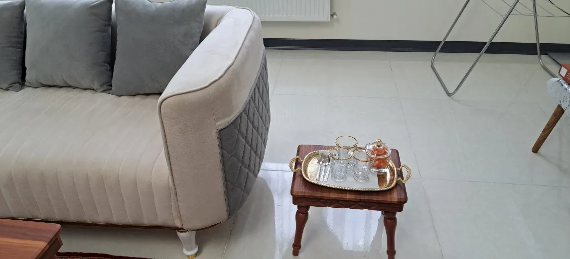 میز پذیرایی میز مارکت مدل الماس مجموعه 4 عددی