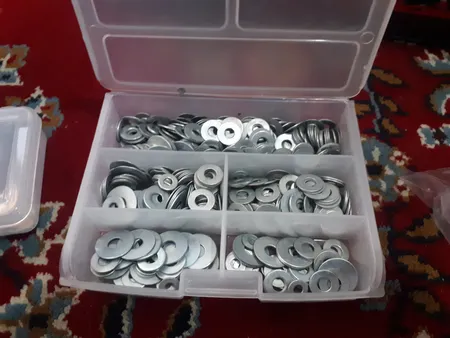 واشر مدل MTSN-Washers-500 l مجموعه 500 عددی