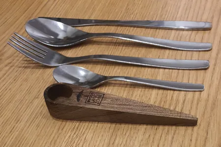 قاشق ادویه چوبی مدل 01 بسته 2 عددی