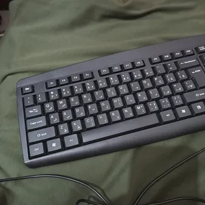 تجریه خرید کیبورد با سیم لاجی کی مدل K113B، سوییچ ممبران، Full-Size