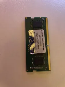 تجریه خرید رم لپ تاپ DDR4 دو کاناله 3200 مگاهرتز CL22 کروشیال مدل CT16 ظرفیت 16 گیگابایت