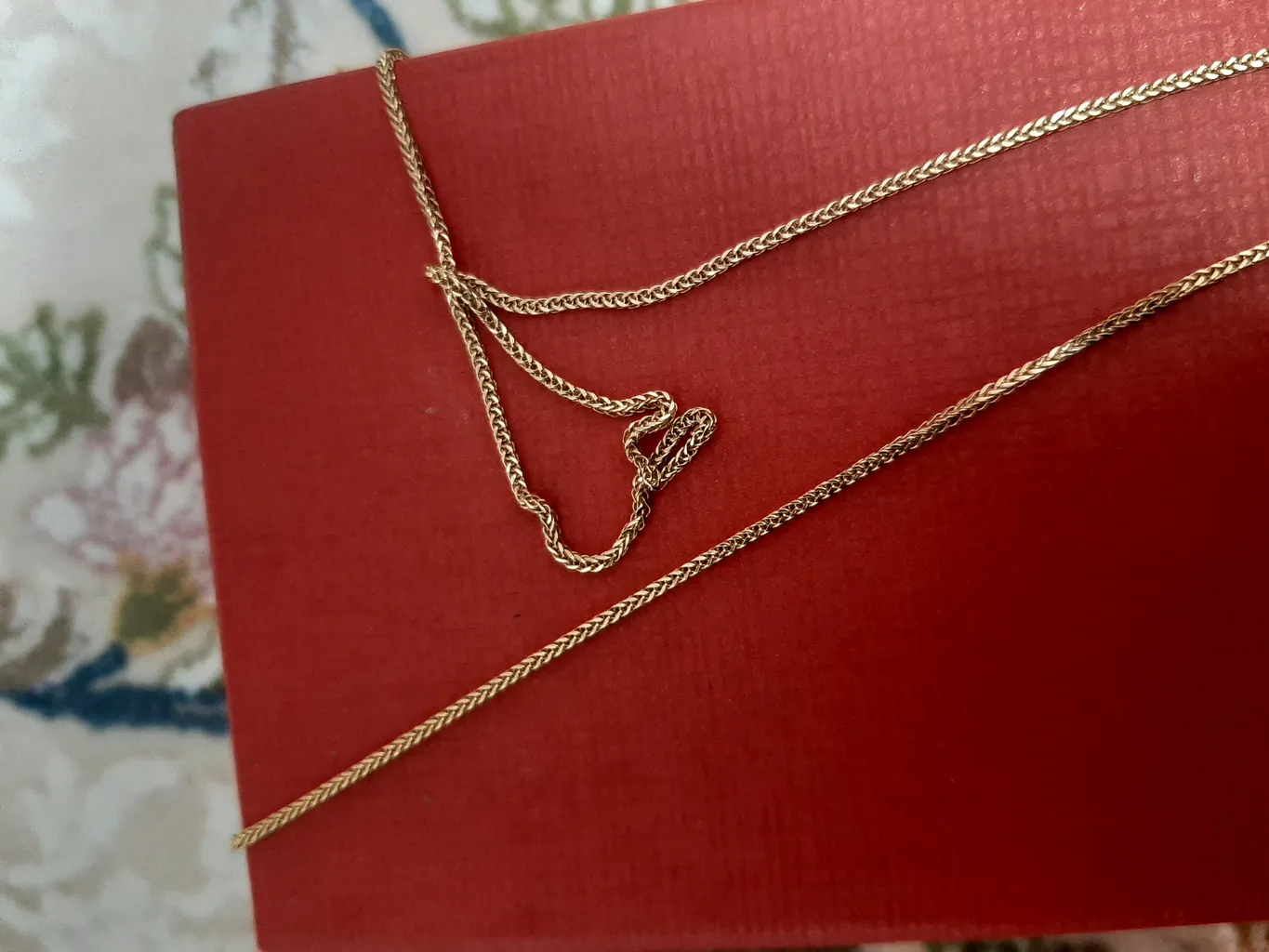 زنجیر طلا 18 عیار زنانه طلای مستجابی مدل میرو  کد Zb45