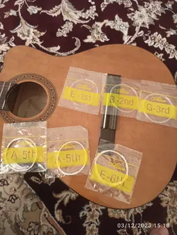 سیم گیتار کلاسیک آلیس مدل AC106