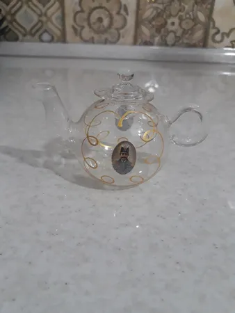 قوری زعفران طرح شاه عباسی کد M108