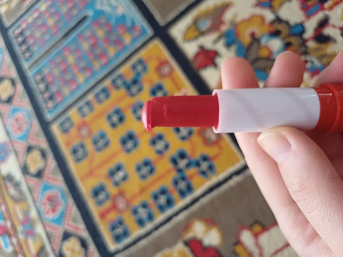 بالم لب بیول مدل توت فرنگی