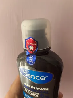 دهان شویه بنسر مدل CHARCOAL حجم 400 میلی لیتر مجموعه 2 عددی