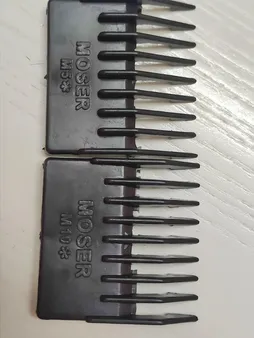 شانه ماشین اصلاح موزر مدل M1400 مجموعه 9 عددی