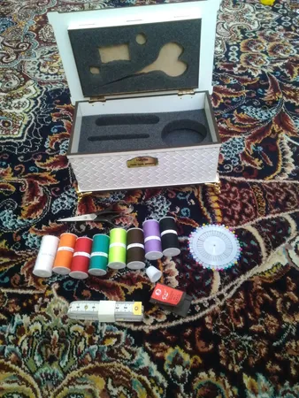 جعبه لوازم خیاطی هایلو مدل H-007