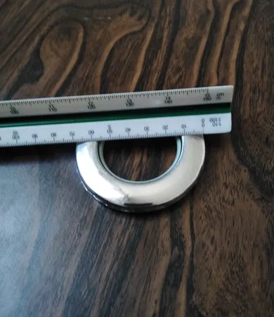 حلقه پرده مدل پانچ بسته 25 عددی