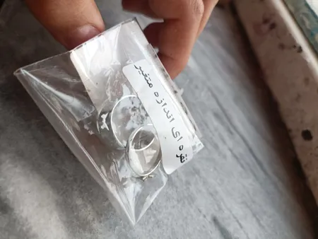 انگشتر زنانه مدل پروانه ای مکمل مجموعه 2 عددی