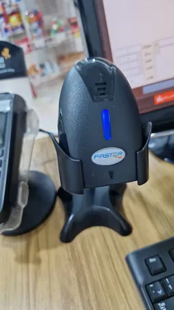 بارکد خوان دو بعدی فستر مدل Quick-Scan به‌همراه پایه