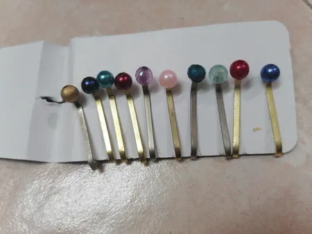 گیره روسری دینا کد A008 بسته 10 عددی