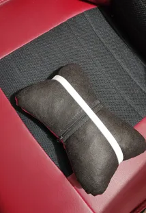 پشت گردنی صندلی خودرو تایپر مدل IR-Typer چرم سوزنی بسته 2 عددی