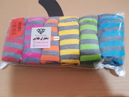 شورت زنانه کد A002 مجموعه 6 عددی