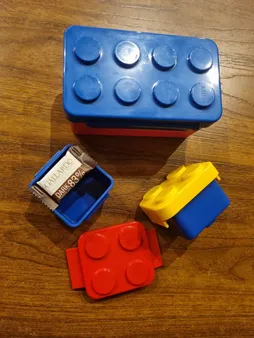 ظرف غذای 3 تکه کودک هوکیا مدل پازلی