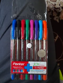 خودکار پنتر مدل نانو آنتی باکتریال کد DP-105 بسته 8 عددی