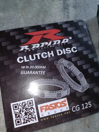 صفحه کلاچ موتورسیکلت راپیدو مدل CLU20 مناسب برای هندا سی جی 125 بسته 5 عددی