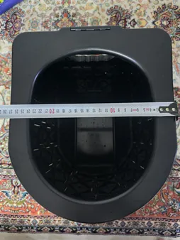 توالت سفری تاشو مدل Integrated Portable Folding