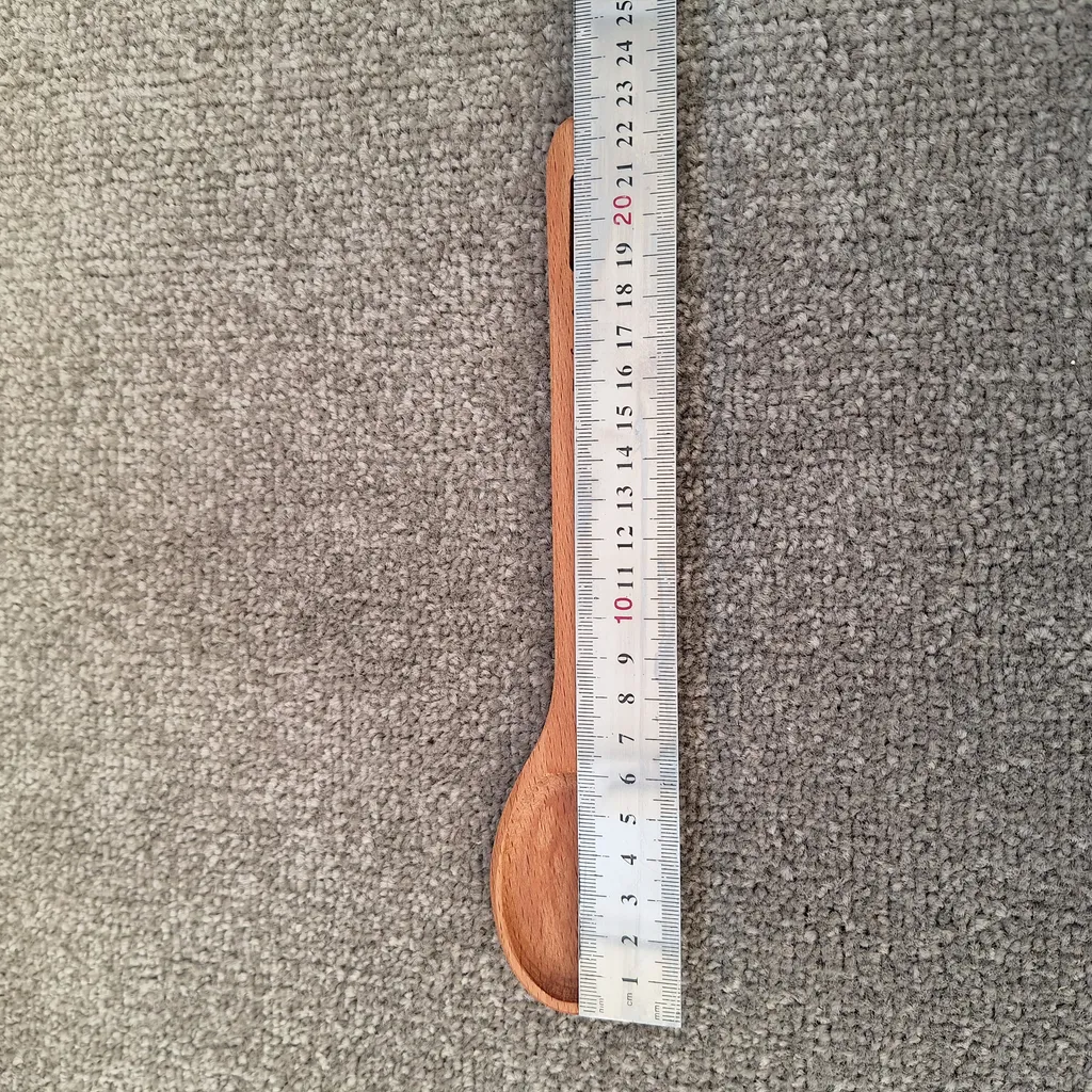 قاشق چوبی مدل راش کد 006