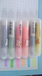 ماژیک علامت گذار 6 رنگ پنتر سری M and G مدل I Love Panter