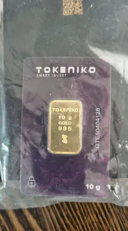 شمش طلا 24 عیار توکنیکو مدل GTE-10