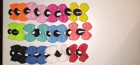 کش مو دخترانه مدل 02 بسته 24 عددی