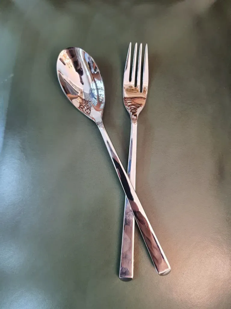 سرویس قاشق و چنگال 15 پارچه جی فی نی مدل 01