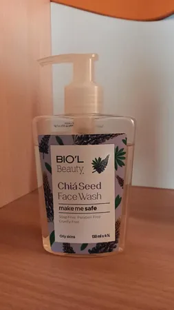 ژل شستشو صورت بیول مدل chia seed حجم 130 میلی لیتر