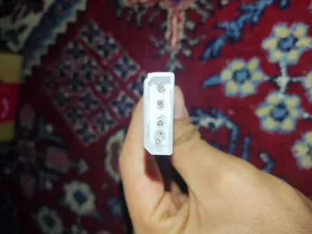 کابل تبدیل برق 4 پین به دو ساتا مدل TKC