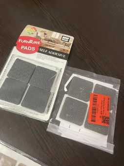 زیر پایه مبل مدل مربع کد 2020 بسته 4 عددی