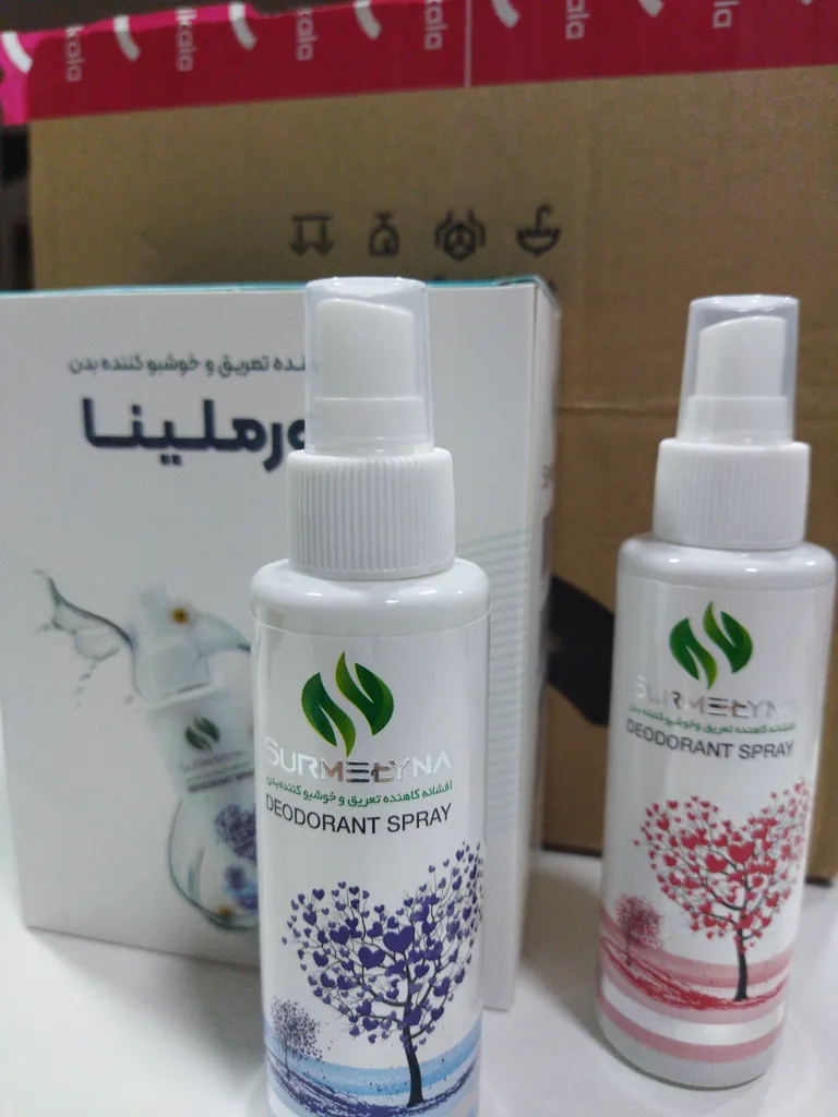 اسپری ضد تعریق سورملینا مدل pks حجم 120 میلی لیتر بسته 2 عددی