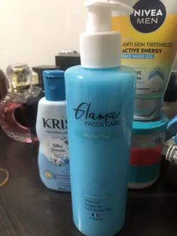 ژل آبرسان دست و صورت گلاما پاکوس مدل WG مناسب برای انواع پوست حجم 200 میلی لیتر