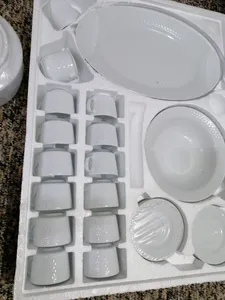 تجریه خرید سرویس غذاخوری 102 پارچه چینی زرین ایران سری رادیانس مدل White درجه یک