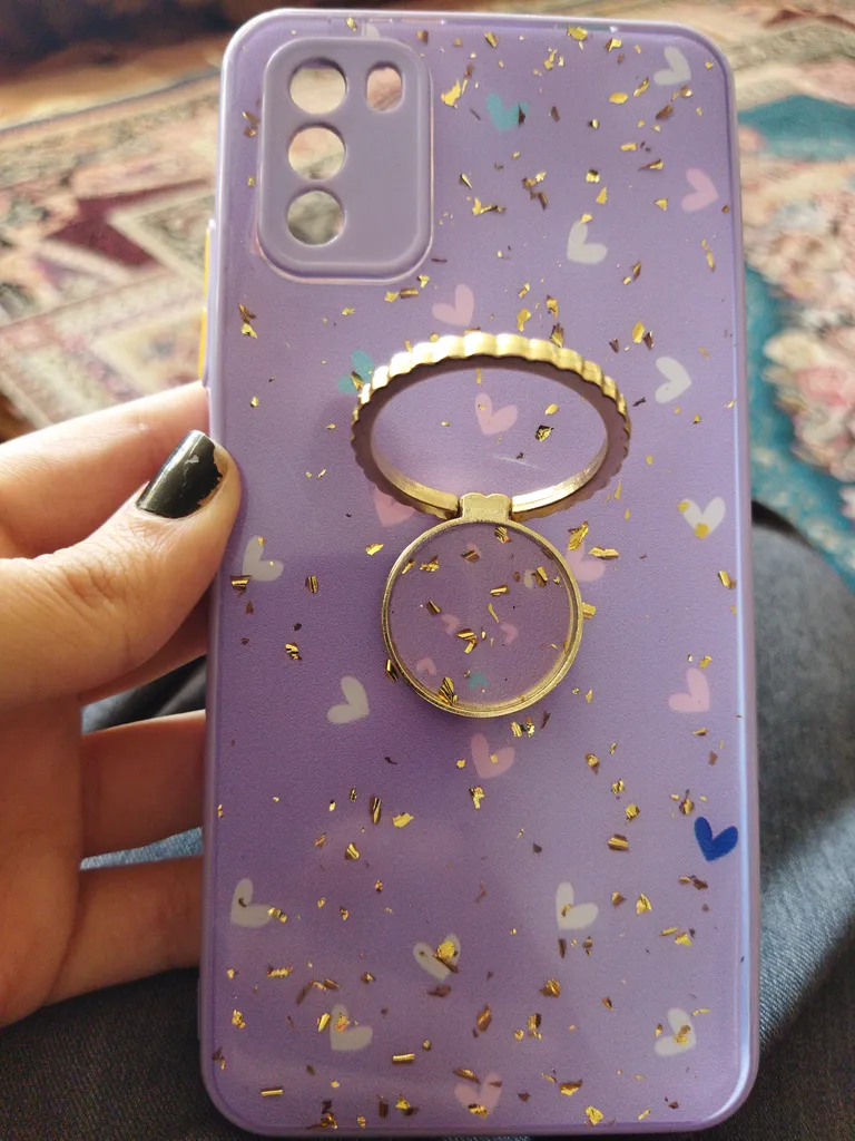 کاور مدل love pop socket مناسب برای گوشی موبایل شیایومی Poco M3 به همراه پایه نگهدارنده