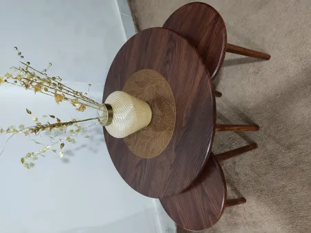 میز پذیرایی مدل TWOT01 مجموعه چهار عددی