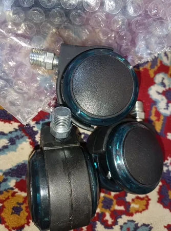 چرخ صندلی اداری مدل A00A مجموعه 5 عددی