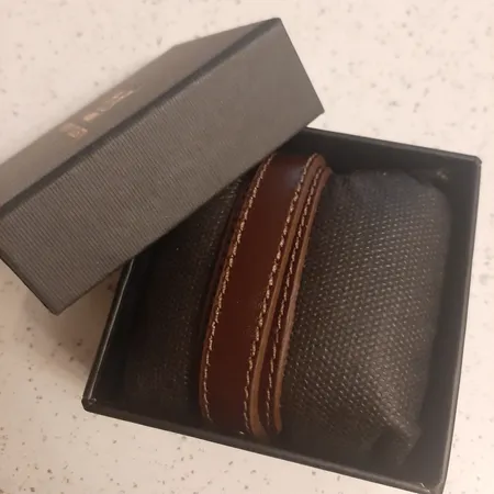 دستبند چرم وارک مدل رهام کد rb176