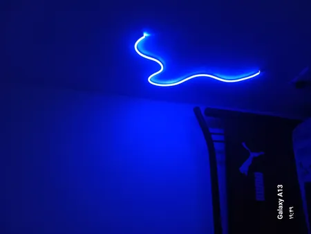 ریسه نئون فلکسی مدل v12 طول 2 متر