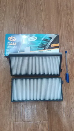 فیلتر کابین فیلتر دم مدل ساده مناسب برای ساینا بسته دو عددی