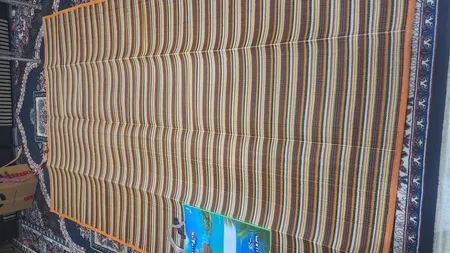 زیر انداز سفری 10 نفره الماس مدل حصیری