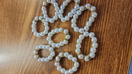 حلقه دستمال سفره مدل 006 بسته 8 عددی