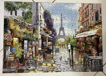 پازل 500 تکه ایران پازل طرح عصر پاریس