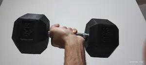 تجریه خرید دمبل مدل شش ضلعی وزن 10 کیلوگرم بسته دو عددی
